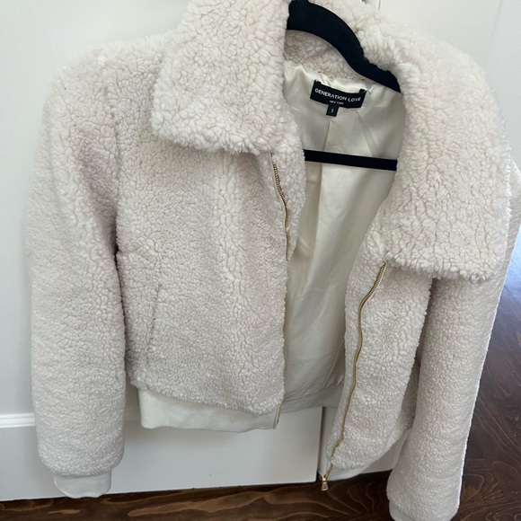 Generation Love Michelle Sherpa Bomber Jacket - Picture 5 of 5